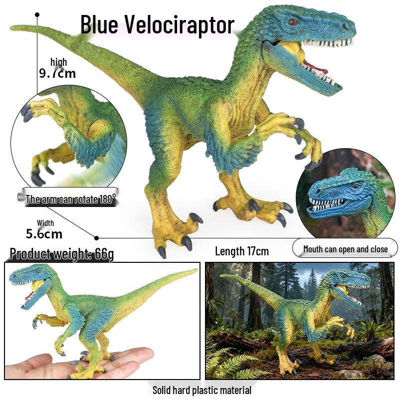 Dinosaur & Dragon Plastic Toy Set: Mythical Animal Figures for Kids