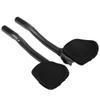 31.8mm Carbon Fiber Bicycle TT Handlebar Cycle Aero Bars Rest Handlebar Bike Tri Bars