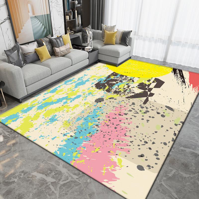 Роскошный ковер для гостиной, спальни, моющийся ковер, декор для дома, ковер, напольный коврик