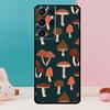 Mushroom Case For Samsung Galaxy S25 S24 S23 S22 S21 Ultra S9 S10 S20 Plus S24 FE Funda Cover Shell