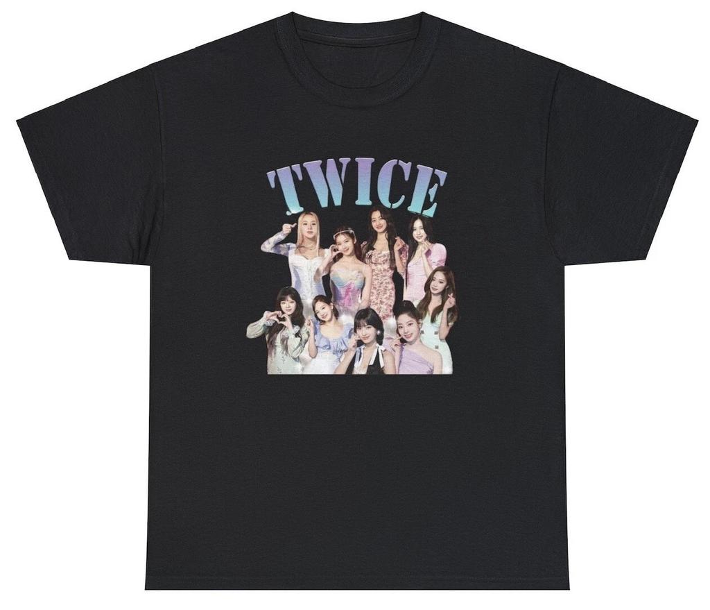 Twice T Shirt KPop Tour Jihyo Nayeon Momo Sana Mina Tzuyu Ready To Be Tour Tee