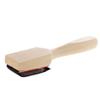 Ballet Dance Shoe Wire Brush PU Protector Cover Wood Handle Ballroom Suede Soles Latin Salsa Dance Shoe Cleaning Brushes