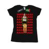 Elf Womens/Ladies Buddy Santa Scream Cotton T-Shirt