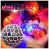 (H0826)10ML Mesh Ball Stress LED Glowing A Grape Toys Anxiety Relief Stress Ball