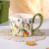 Nordic Tulip Household Ceramic Cup Coffee Cup Office Teacup Mug Premium Girls Gift