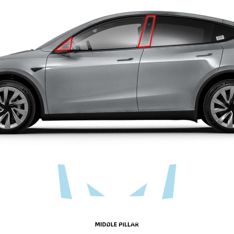 For Tesla Model Y Juniper 2025+ PPF TPU Transparent Body Accessories Styling Pre-Cut Paint Protection Film Car Clear Kit Sticker