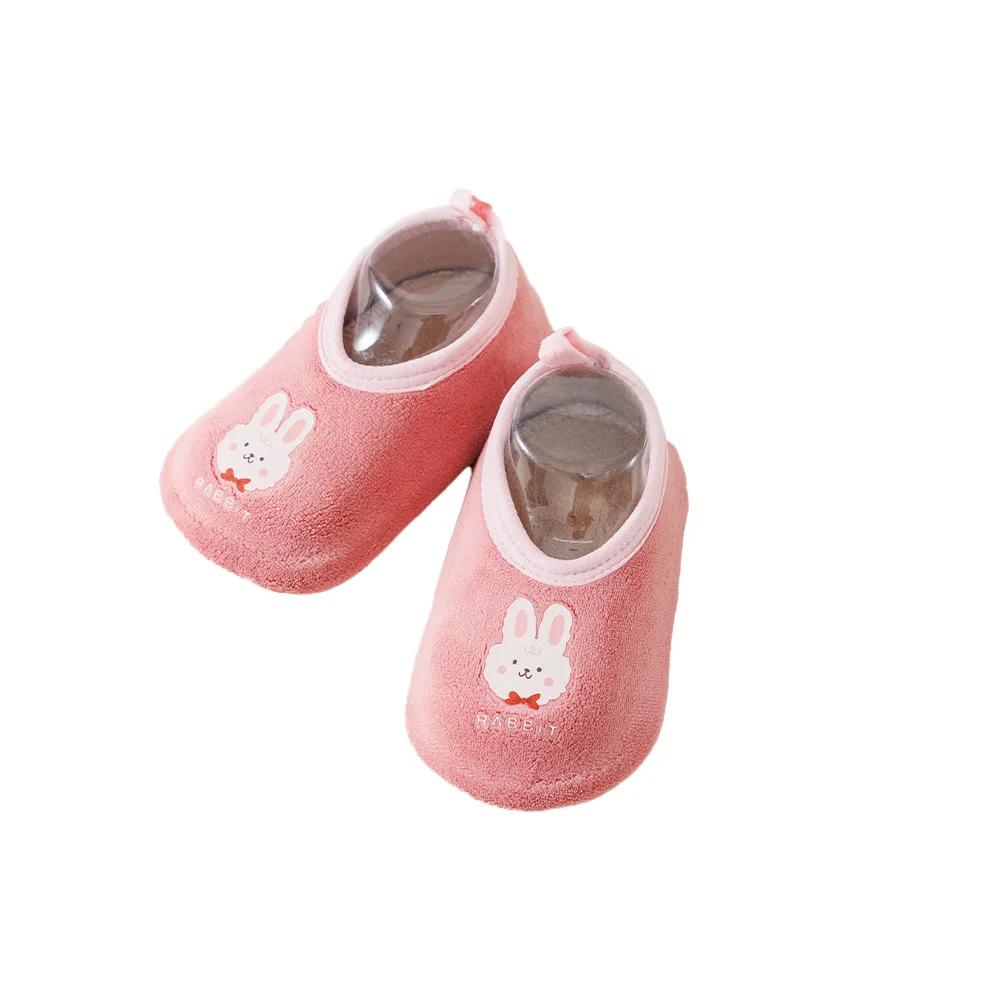 Детские напольные носки для девочек и мальчиков для осени и зимы, домашние, комнатные, для первых шагов, сетчатые, дышащие, с мягкой подошвой, нескользящие, детские напольные туфли