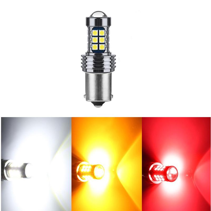 1 шт. супер яркий автомобильный P21W BA15S 1156 27 Smd Led 3030 7440 7443 T20 автомобильные тормозные лампы дневные лампы автомобильные задние лампы авто лампа заднего хода