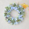 Simulation Peony Wreath 45Cm Pendant Door Decoration Wedding Lintel Flower Photography Props Living Room Wreath Floral Decoration