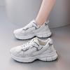 Daddy shoes women's thick-soled mesh breathable casual sports shoes 2025 new summer net shoes European station women's shoes