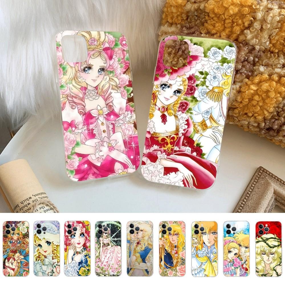 Чехол для телефона Роза Версаля для iPhone 15 14 11 12 13 Mini Pro XS Max Чехол 6 7 8 Plus X XR SE 2020 Funda Shell