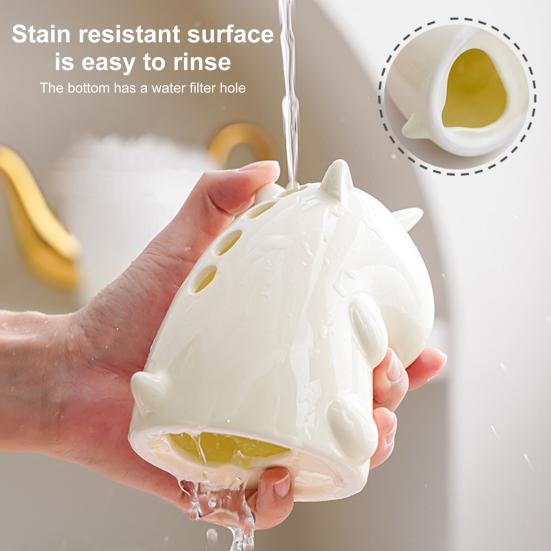 Fruit Fork Dessert Fork Set with Storage Jar Easy To Clean Stainless