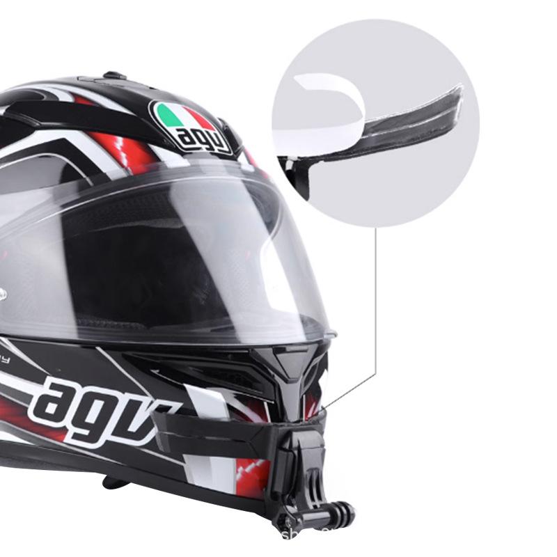 GoPro Motorcycle Helmet Paste Quick Plug Chin Bracket Sports Camera Accessories DJI Insta36 Riding Accessories