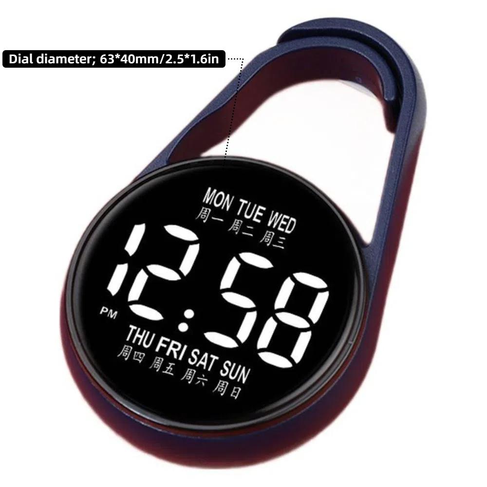 LED Electronic Hanging Watch Digital Display Luminous Pocket Watch Pocket Watch Stylish Accessory