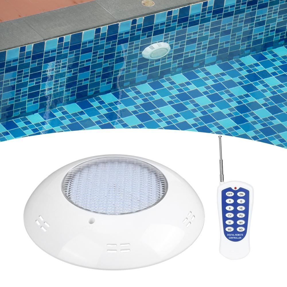 360LED светильники для бассейна 35W настенный светильник для бассейна с дистанционным управлением подводный светильник AC12V