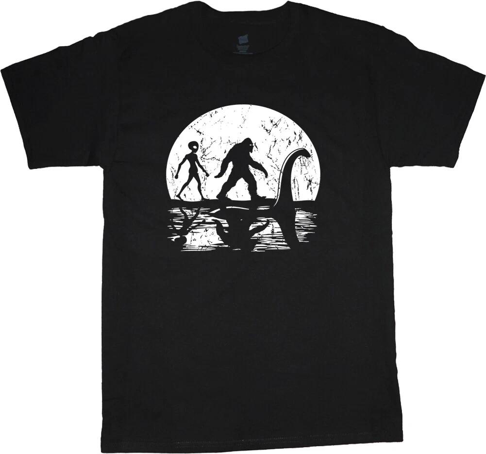 Big and Tall T-shirt Mens Graphic Tees Funny Sasquatch Bigfoot King Size Big Guy