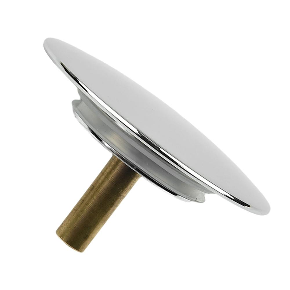 70mm Bathtub Drain Stopper Waste Stopper Plug Silver For Most Sinks Bath Tubs