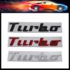 3D Premium TURBO for Turbocharger Boost Loading Boosting Car Fender Trunk Rear Bonnet Decal Emblem Badge Sticker Accessories