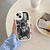 Cool Girl W-WednesdayS A-Addams Phone Cover For IPhone 16 15 14 13 12 11 Pro Max Plus Leather Soft Case