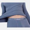 Calvin Klein Петля жаккардовый пояс теплые брюки мужские низ синий NM2200AD-C4I