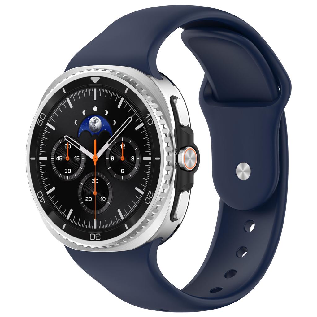 Спортивный силиконовый ремешок для Samsung Galaxy Watch 8 Classic 46 мм без зазоров Оригинальный ремешок для Galaxy Watch 8 44 мм 40 мм Аксессуары