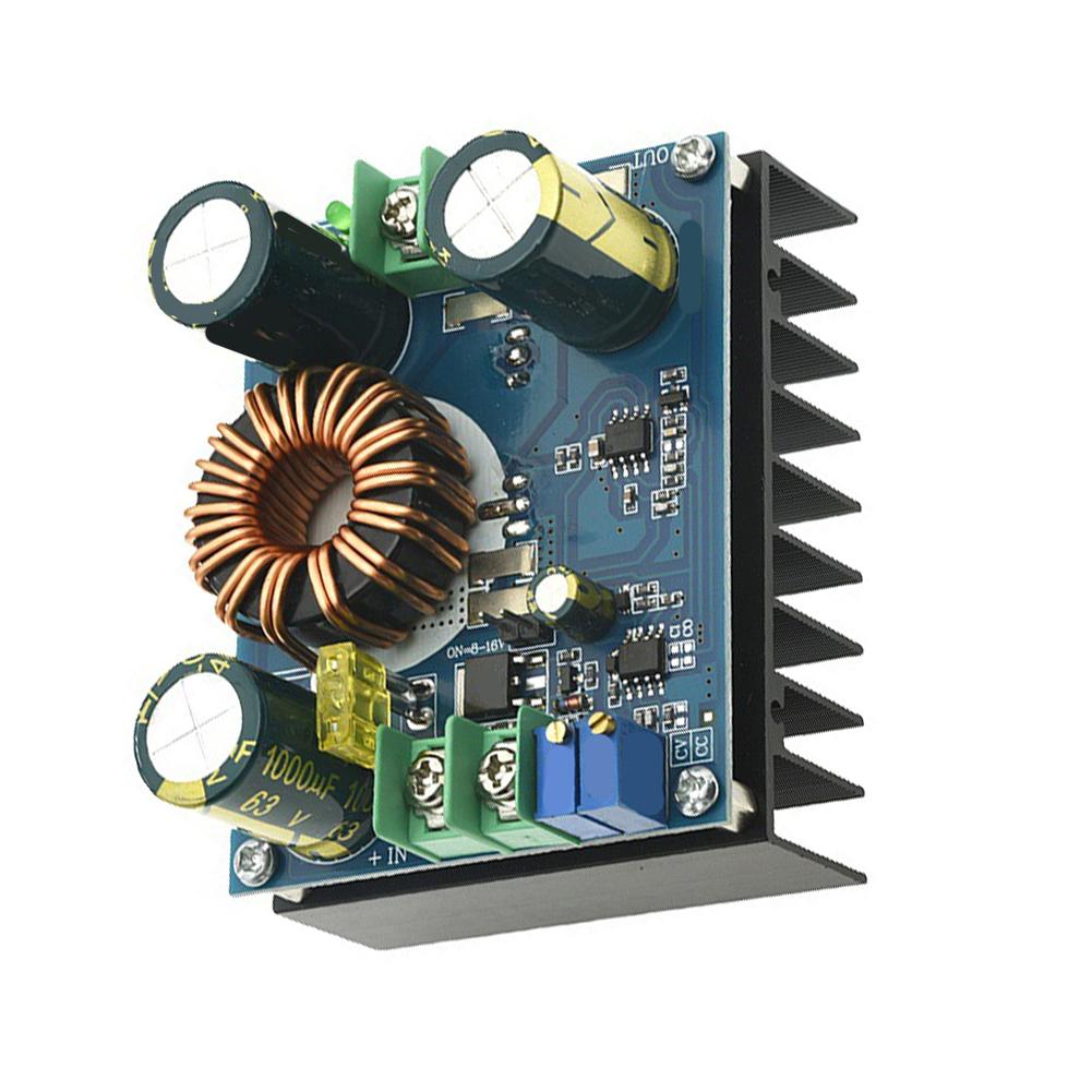 Высокомощный повышающий модуль DC10-60V до 12-80V 600W MPPT Солнечный регулятор напряжения Защита от перегрузки по току и короткого замыкания
