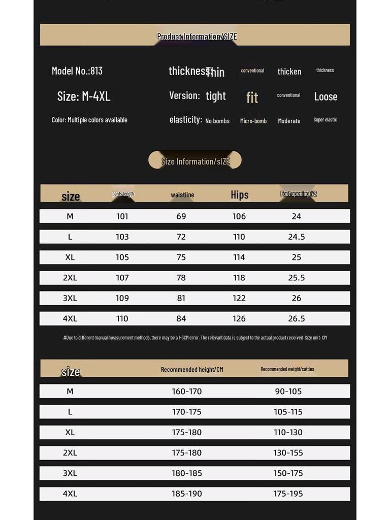 Homlean Men's Cotton Straight-Leg Casual Work Pants