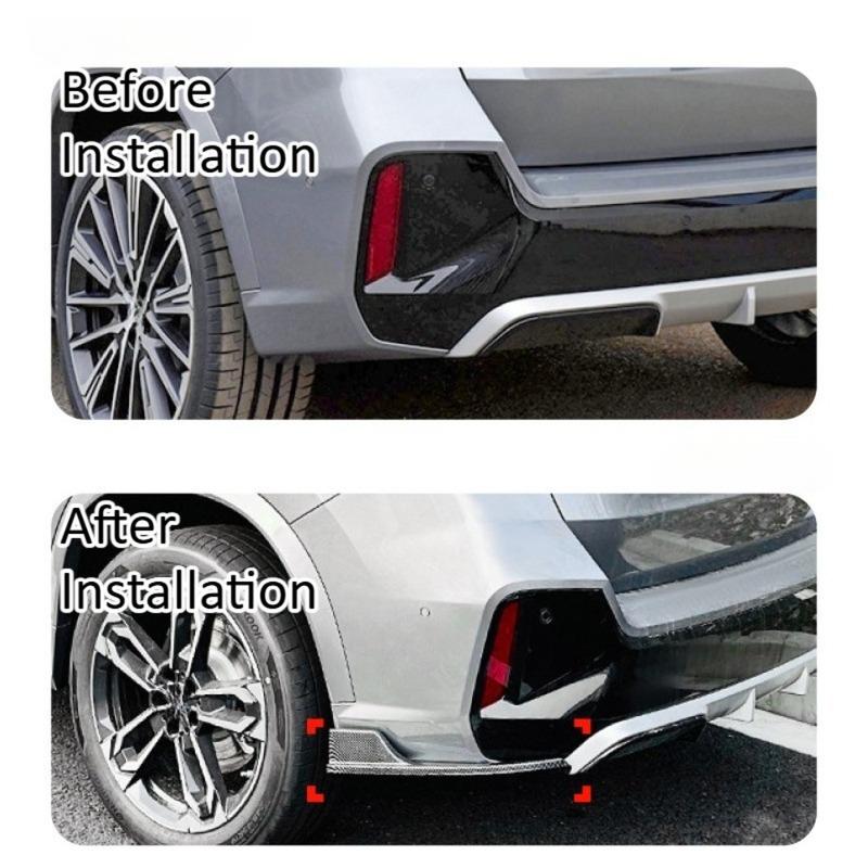 Rear Bumper Corner Decals For BMW 2 Series F22 F23 M Sport 2015-2019 Exterior Body Trim Sport Tuning Accessories Cover Kit Parts