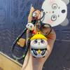 Аниме Панда Автомобильный Брелок Мультяшный Подвеска для Сумки Мини Кукла Панда Брелок Девочка