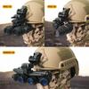 L4G24 Resin Night Vision Mount, NVG Mount, Lightweight Airsoft Helmet Accessory (Black Resin)