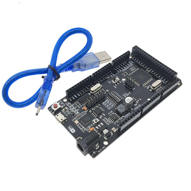 Mega2560 ATMEGA16U2/Pro Mini MEGA 2560 Mega + WiFi R3 ATmega2560 чип CH340G для Arduino UNO R3 макетная плата WeMos ESP8266