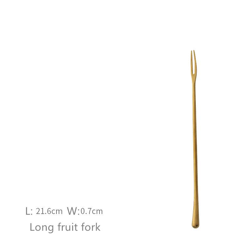 304 нержавеющая сталь винтажный золотой нож для стейка и вилка ложка японский стиль старая ложка для смешивания фруктовая вилка десертный нож вилка Spoo