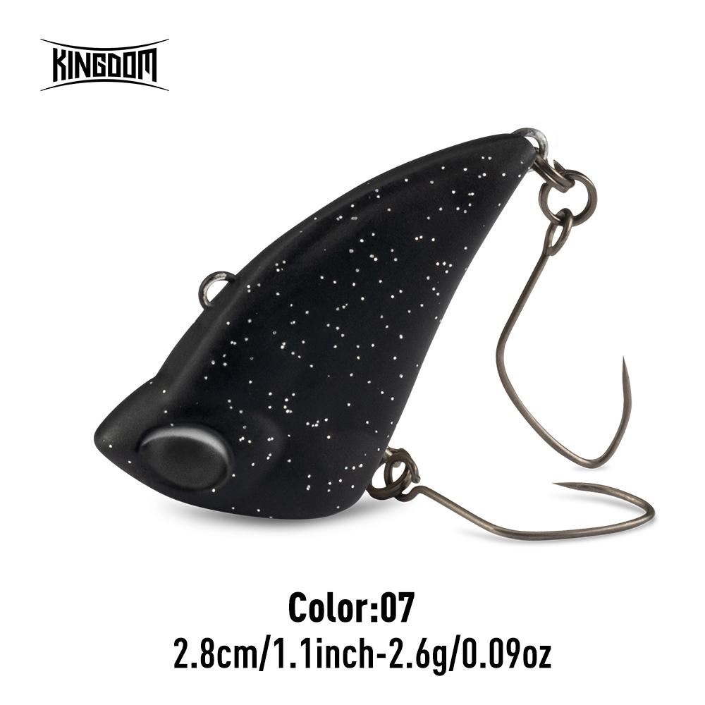 Рыболовная приманка Kingdom Micro Vibration VIB 2,6 г/28 мм 3,5 г/32 мм Тонущая жесткая приманка VIB ABS Вибрационная рыболовная снасть Искусственные жесткие приманки