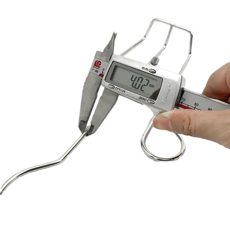 Уличная сушилка для обуви из нержавеющей стали с крючками - Утолщенная, Немагнитная, для балкона.