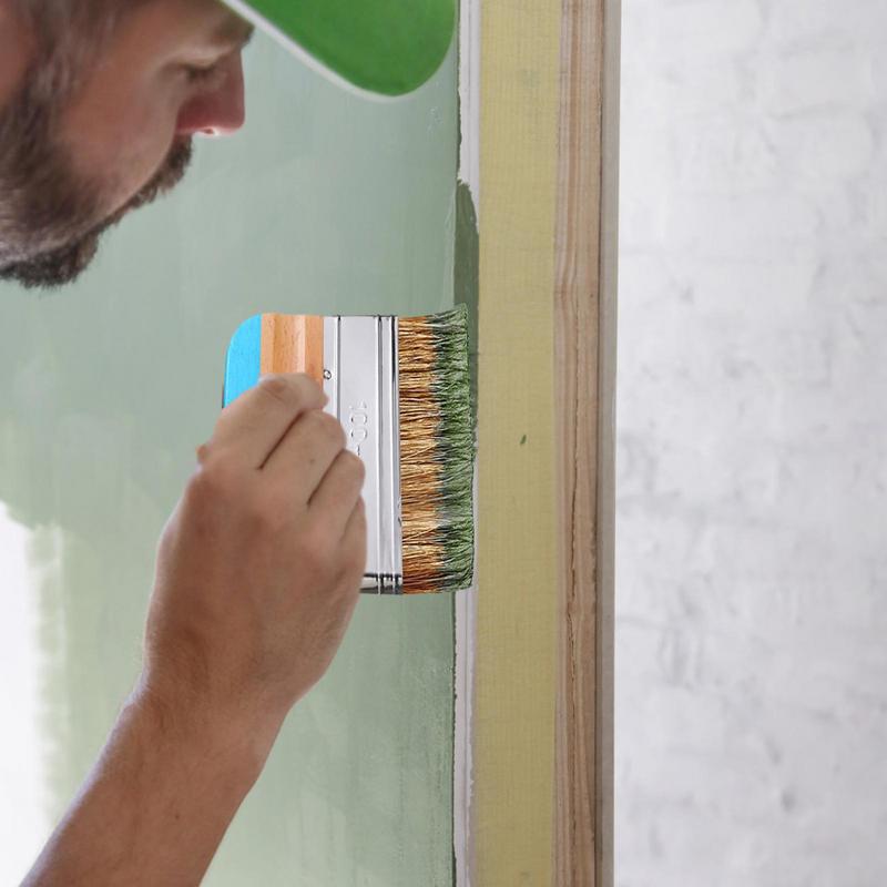 Chalk And Wax Paint Brush Multi-Purpose Crayon Brush Waxing Painting Tool Safe And Practical Waxing Brushes For Furniture Home