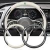 Car Suede Carbon Fiber Leather Steering Wheel Cover Non-slip for S Fabia 1 2 A4 A5 Octavia A7 RS Superb Rapid Yeti Karoq Vision