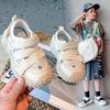 Kids Summer Running Shoes 2024 New Breathable Casual Sports Shoes with Cross Strap Neutral Hollow Breathable Sneakers Hook&loop
