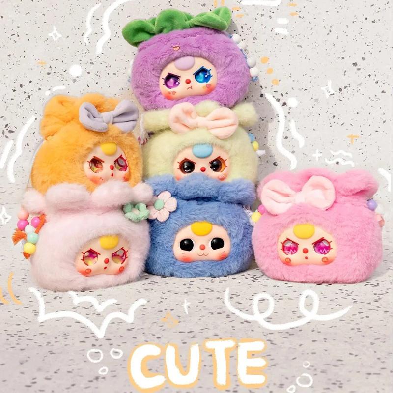 Детская Сумка Трех Счастливых Талисманов Серия Blind Box Плюшевые Игрушки Могут Держать Предметы Креативная Кукла Украшение Таинственная Коробка Периферийные Подарки