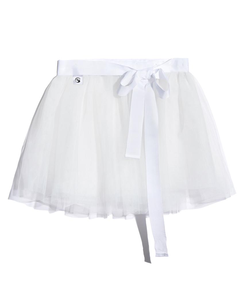Peace Maker Ts Layered Sha Skirt (White)