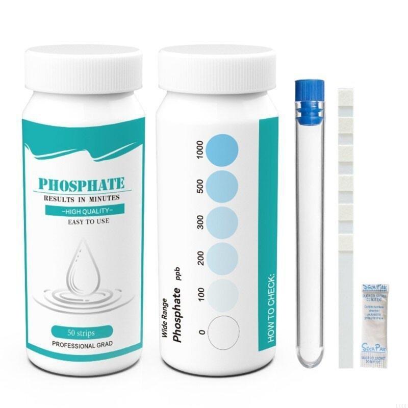 Lake and River Water Test Strips 50Pcs Phosphate for Ecologists