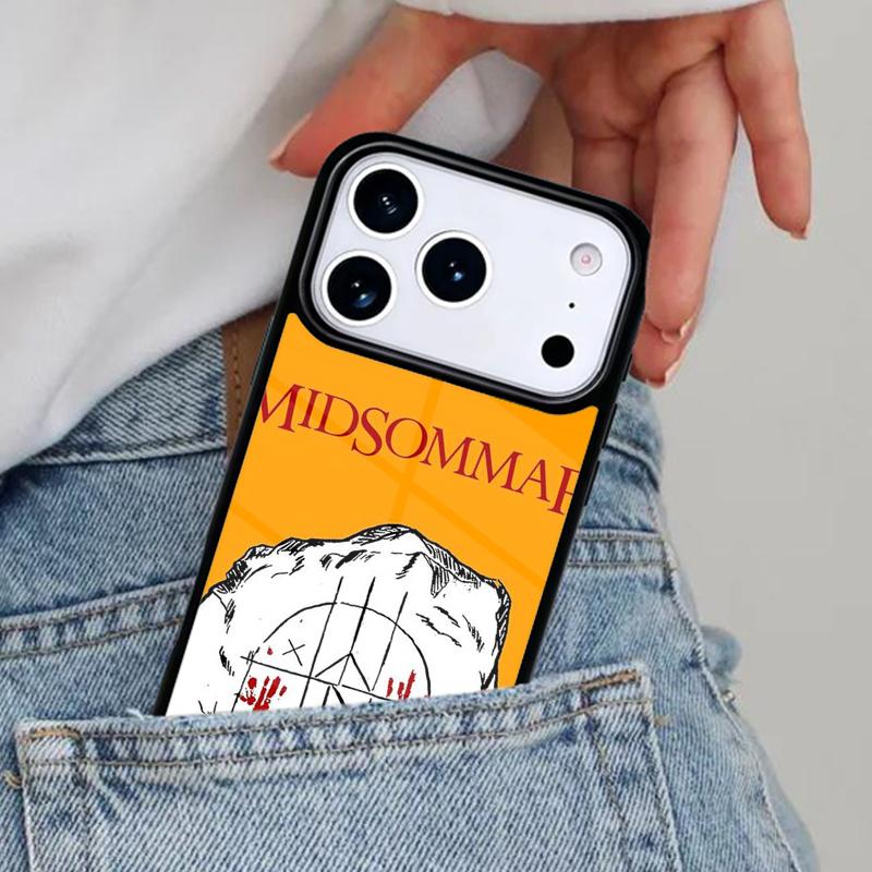 Чехол для телефона 'Постер Midsummer' для iPhone 17ProMax 12 13 14 15 16e 17 Pro Max Plus Air Cover