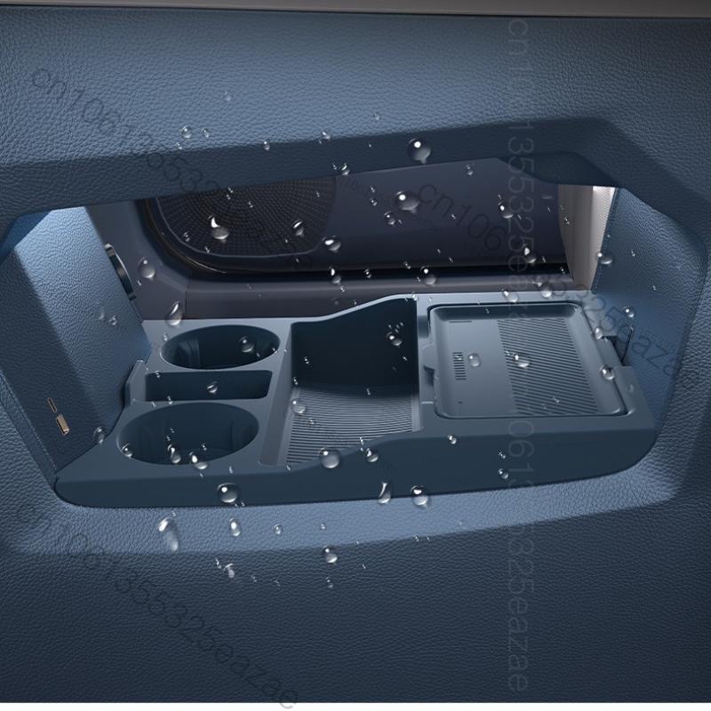 For Chery Tiggo 9 CSH PHEV 2025 2026 Silicone Center Console Armrest Box Lower Storage Box Interior Tidying Accessories