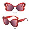 Trendy Candy Color Butterfly Sunglasses Colorful Uv400 Women'S Cat Eye Sun Glasses Gradient Shades