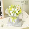 Weile Chuangxiang Mini Particle Assembly Diy Building Block 2152-2153 Building Block Eternal Flower Series Toys