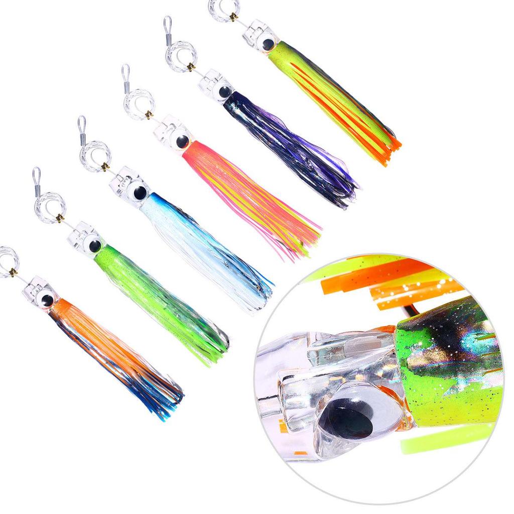 9-Inch Bionic Octopus Soft Bait Lure for Tuna & Sea Fishing - 6 Colors