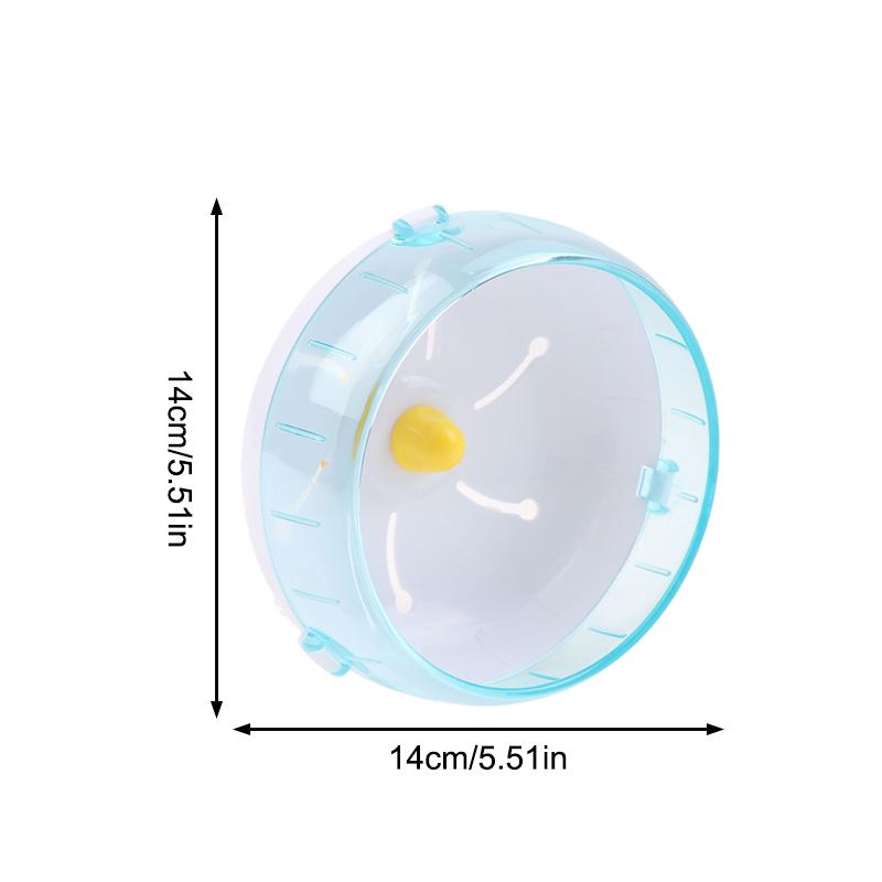 1Pc Silent Waterproof Hamster Running Disc Rotating Jogging Wheel For Golden Bear Guinea Pig Pet