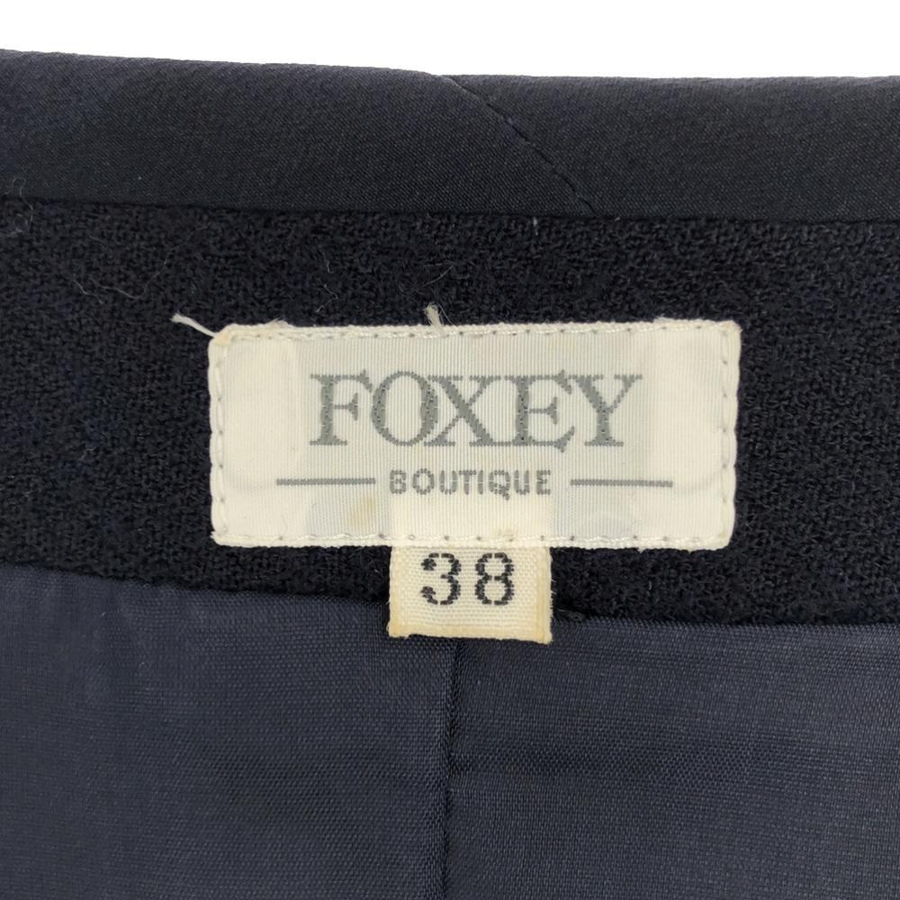 FOXEY BOUTIQUE сделано в Японии Куртка без цвета 38 черный Женская Б/у