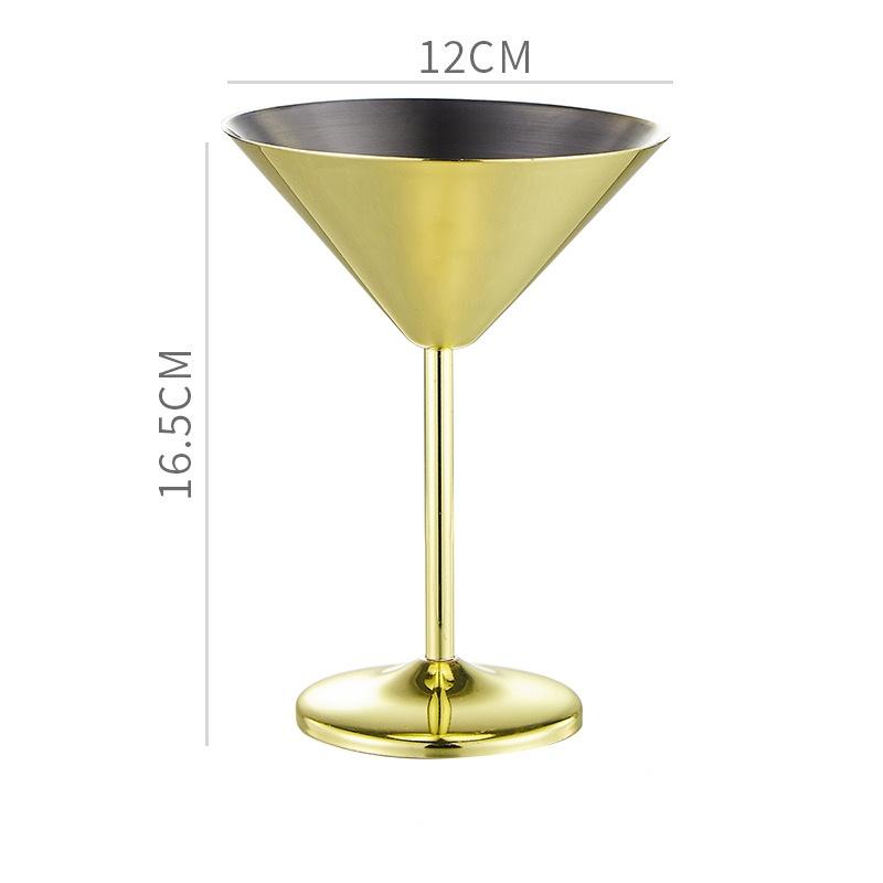 Agave Glasses Personalized Metal Cocktail Cup Liquor Wine Goblet Juice Tumbler Bar Party Wedding Restaurant Home Drinkware Cup