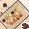 1PC Reusable Silicone Baking Mat Kneading Pad Dough Meat Pizza Cake Dough Maker, Baking Tools Grill Non-Stick Gadgets Bakeware