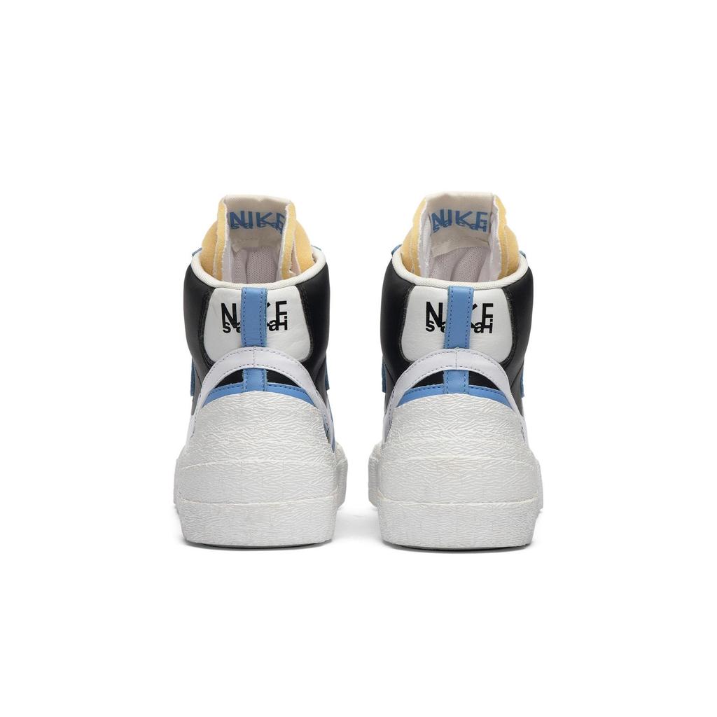 Nike Blazer Mid 'Black Blue' (Unisex) Black / University Blue / Sail / White Skate Shoes BV0072 001